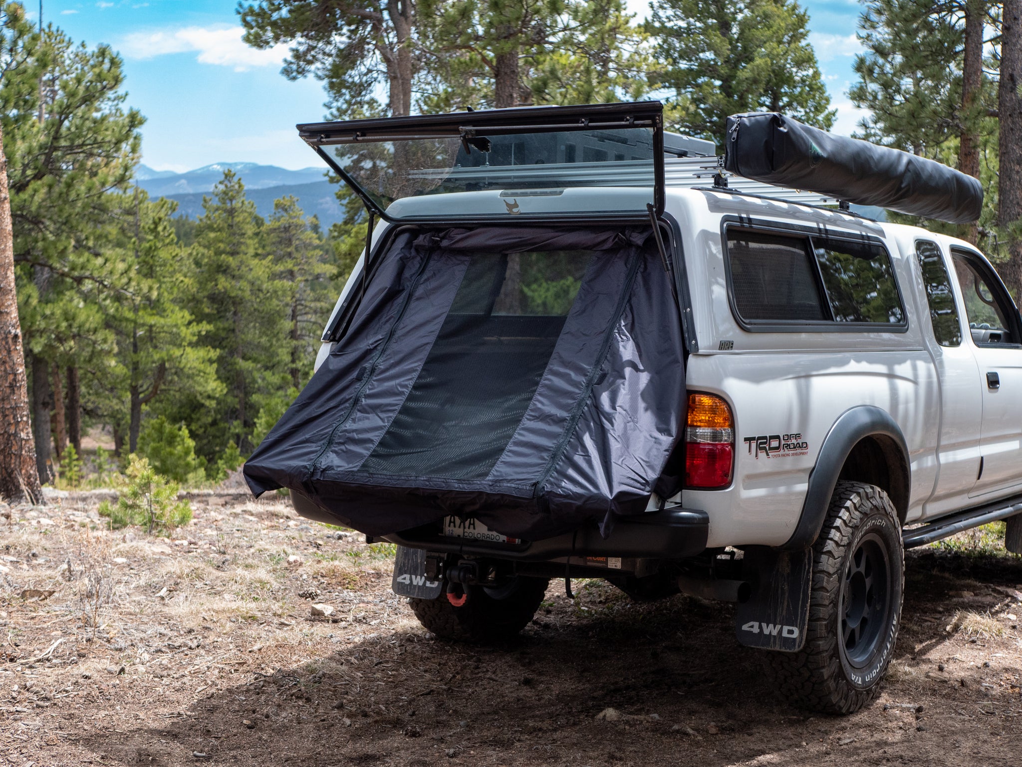 camper top tent Mid-Size Topper Tent Carpeted Topper