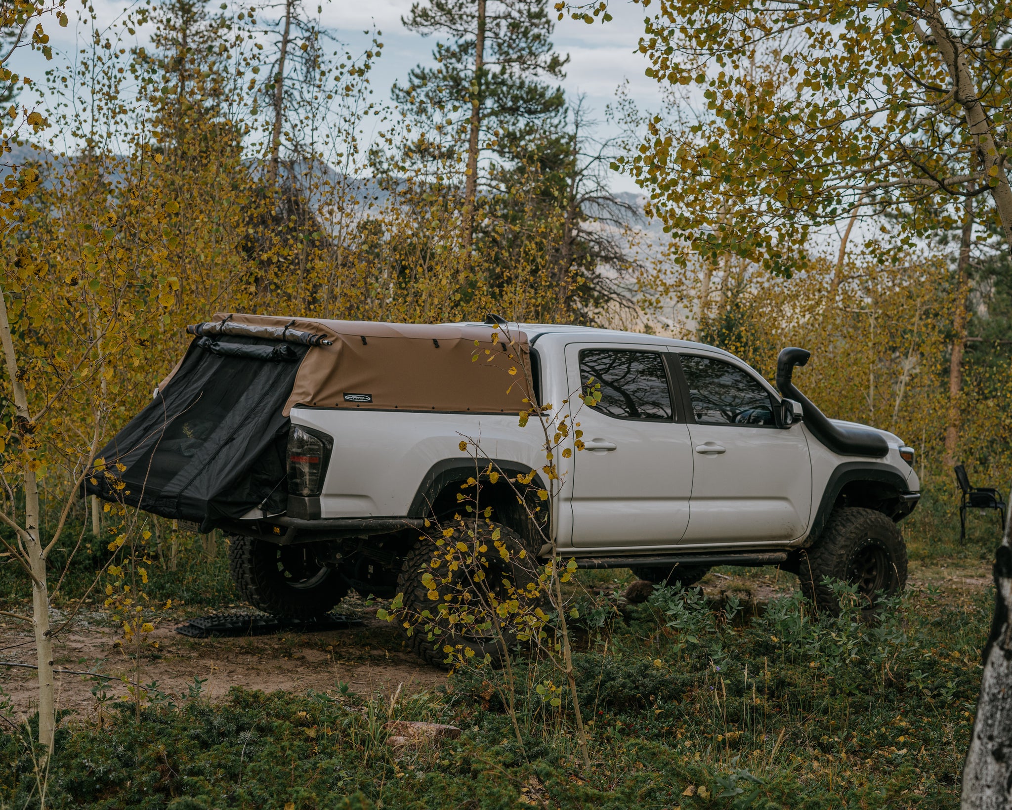 Camper shell tents best sale